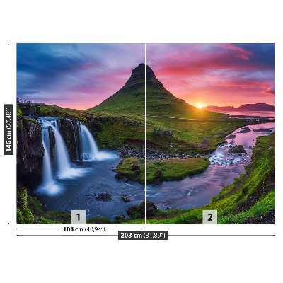 Zidna tapeta Vulkan Kirkjufell