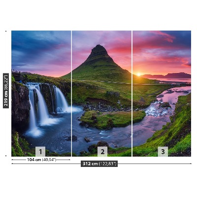 Zidna tapeta Vulkan Kirkjufell