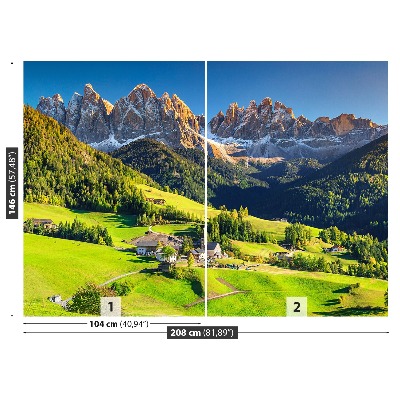 Foto tapeta Planine Dolomiti