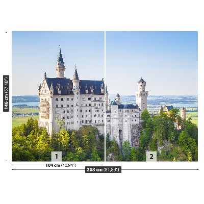 Zidna tapeta Neuschwanstein