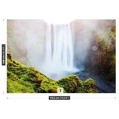 Zidna tapeta Vodopad Skogafoss