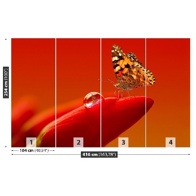 Zidna tapeta Tulipan leptir