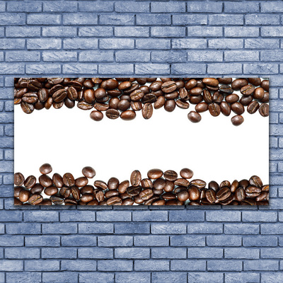Fotografija na akrilnom staklu Kuhinja sa zrnom kave