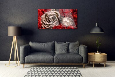 Pleksiglas slika Ruže Cvijeće