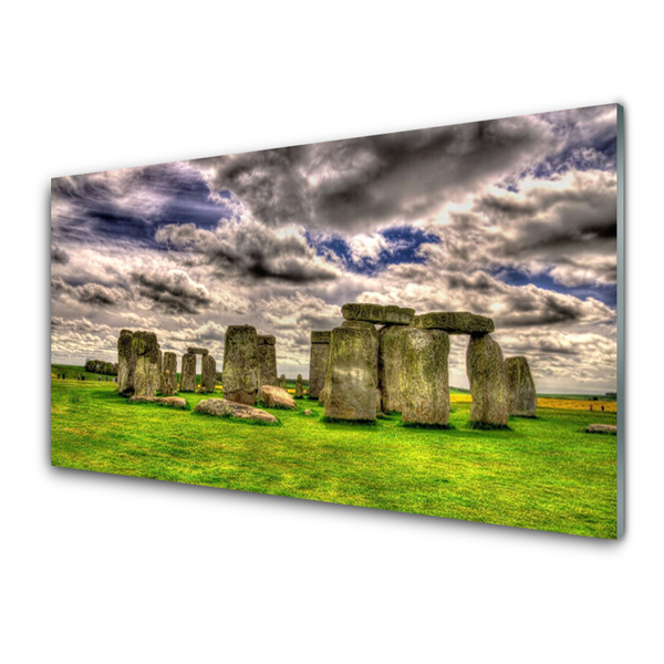 Fotografija na akrilnom staklu Pejzaž Stonehengea