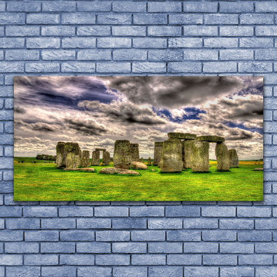 Fotografija na akrilnom staklu Pejzaž Stonehengea