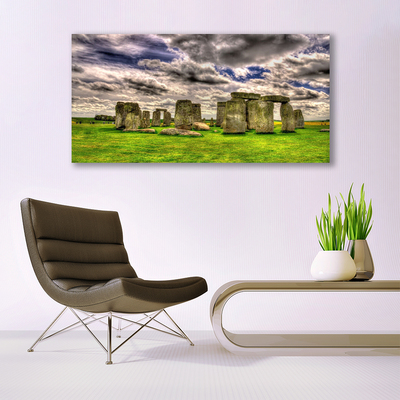 Fotografija na akrilnom staklu Pejzaž Stonehengea