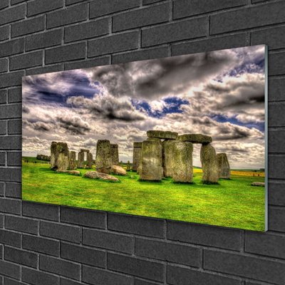 Fotografija na akrilnom staklu Pejzaž Stonehengea