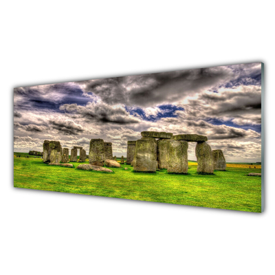 Fotografija na akrilnom staklu Pejzaž Stonehengea