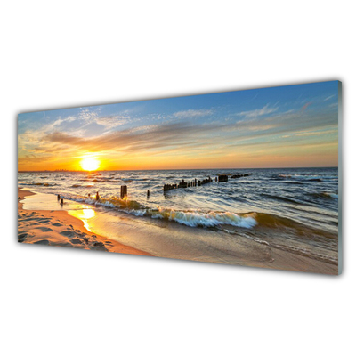 Fotografija na akrilnom staklu More Sunset Beach