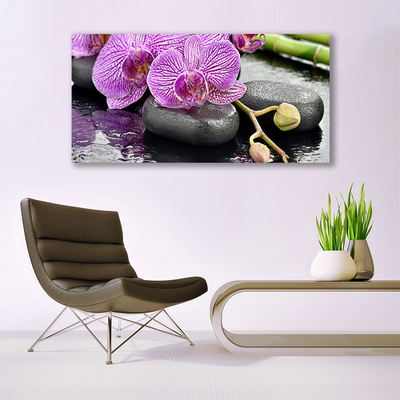 Akrilna slika Orchid Zen Orchid Spa