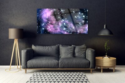Pleksiglas slika Apstraktna svemirska umjetnost Umjetnost