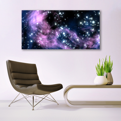 Pleksiglas slika Apstraktna svemirska umjetnost Umjetnost