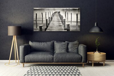 Fotografija na akrilnom staklu Arhitektura morskog mosta
