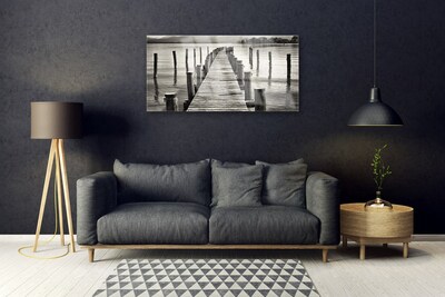 Fotografija na akrilnom staklu Arhitektura morskog mosta