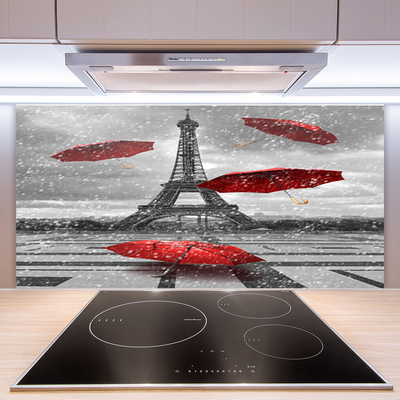 Zidna obloga za kuhinju Pariški kišobran Eiffelovog tornja