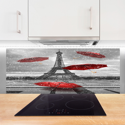Zidna obloga za kuhinju Pariški kišobran Eiffelovog tornja