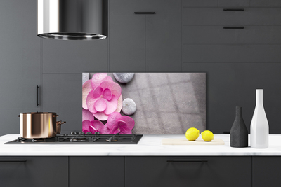 Foto staklo za kuhinju Aromaterapija ružičastog cvijeća