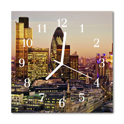 Kvadratni zidni sat London