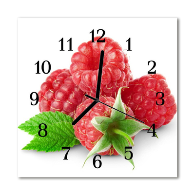 Kvadratni zidni sat Maline