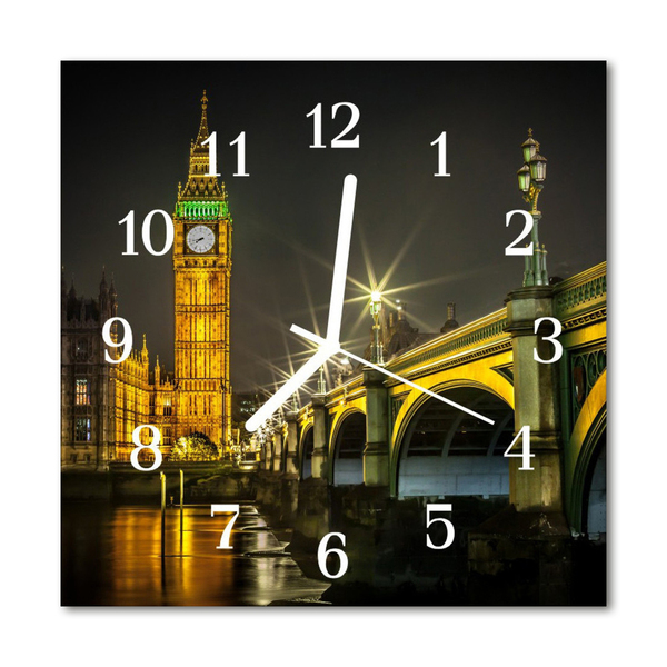 Kvadratni zidni sat London