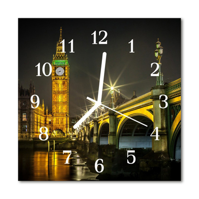 Kvadratni zidni sat London