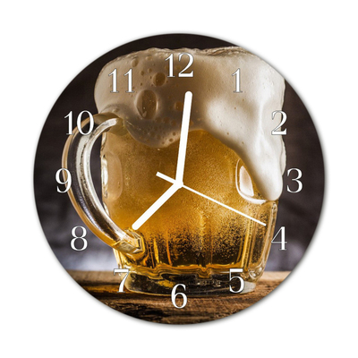 Okrugli zidni sat Pivo
