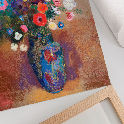 Dekorativni plakat Buket cvijeća (1900.—1905.) Odilona Redona