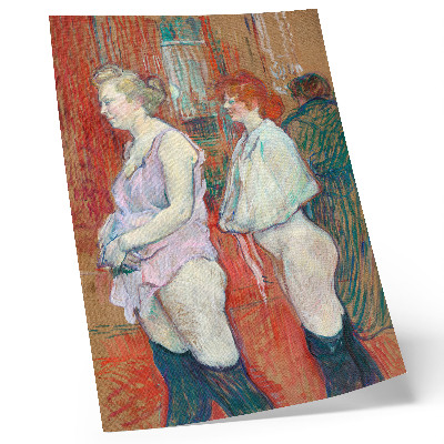 Plakat Rue des Moulins (1894.) slika visoke rezolucije Henrija de Toulouse-Lautreca