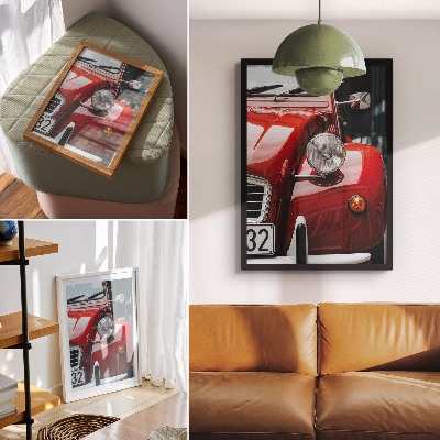 Tisak na platno Klasični automobil, izražajni detalji, retro atmosfera
