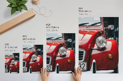 Tisak na platno Klasični automobil, izražajni detalji, retro atmosfera