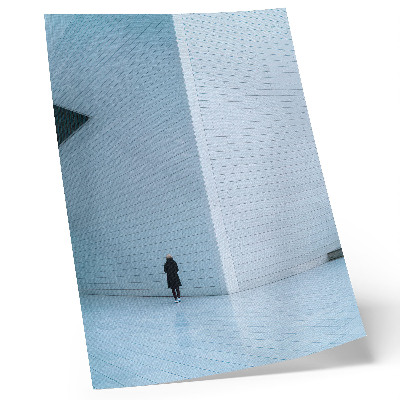 Zidni plakat Impresivan zid s geometrijskim uzorcima