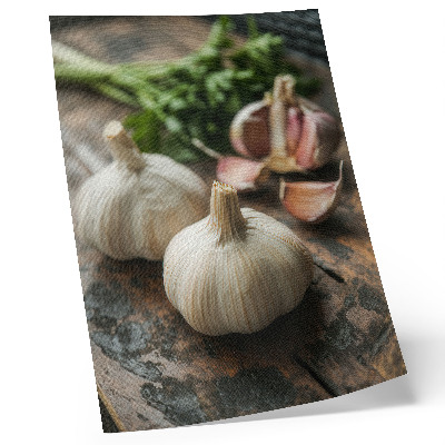 Plakat Češnjak na drvu priroda rustikalna atmosfera autentičnost