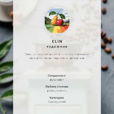 Zidni plakat Stari tirkizni mlinac za kavu, zrna kave, zeleno lišće