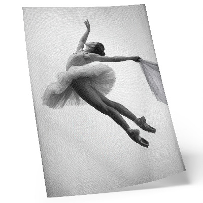 Dekorativni plakat Balerina u pokretu s gracioznošću i lakoćom