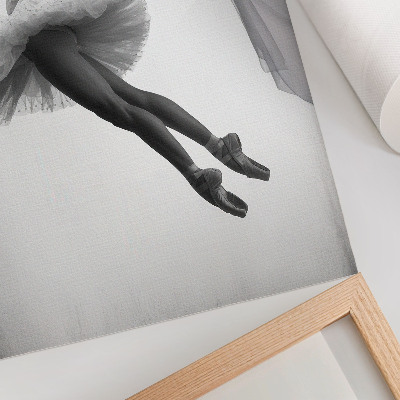 Dekorativni plakat Balerina u pokretu s gracioznošću i lakoćom