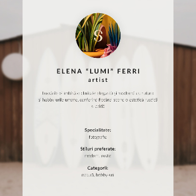 Plakat Daske za surfanje, drveni zid, nježno zelene boje