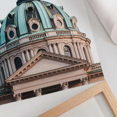 Tisak na platno Impresivni detalji kupole klasične arhitekture