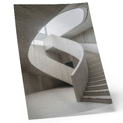 Dekorativni plakat Moderno spiralno stubište u elegantnom interijeru