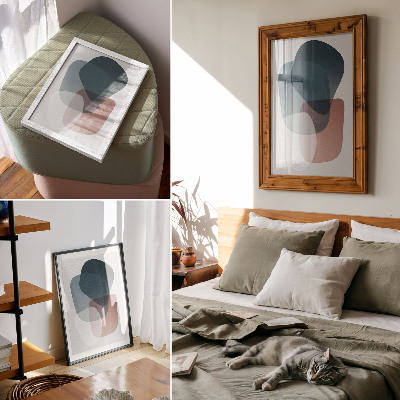 Tisak na platno Isprepleteni oblici, elegancija, minimalizam