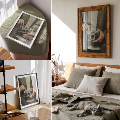 Plakat Retro kamere u elegantnom retro stilu