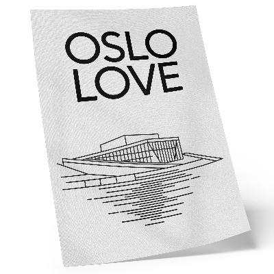 Plakat Crno-bijeli kontrastni tekst moderne arhitekture