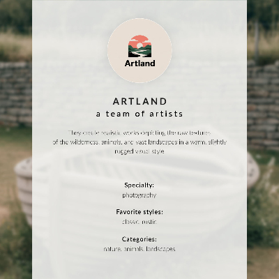 Zidni plakat Drvena kućica u zimskoj šumi mir harmonija priroda