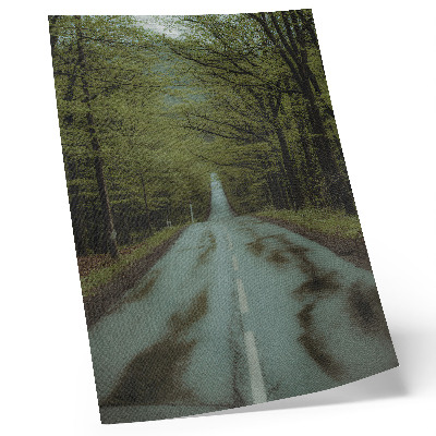 Zidni plakat Šumski put mir zelena avantura misterij