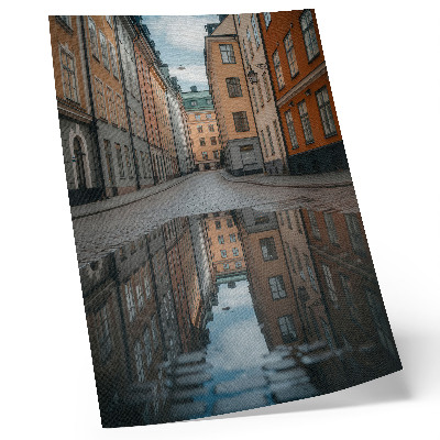 Plakat Povijesne stambene kuće s bazenom u modernom stilu
