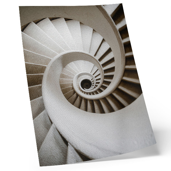 Plakat Spiralno stubište moderne arhitekture