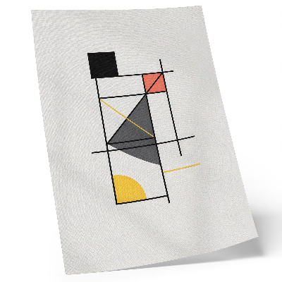 Tisak na platno Geometrijski uzorci linija oblikuju moderni stil