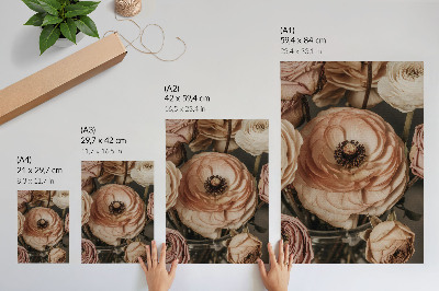Plakat Pastelno cvijeće elegancija harmonija senzualnost