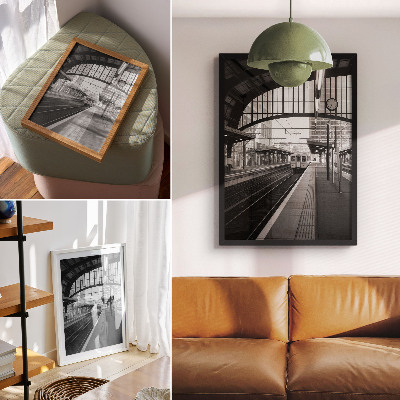 Plakat Modernost, struktura, prostor, simetrija, ritam