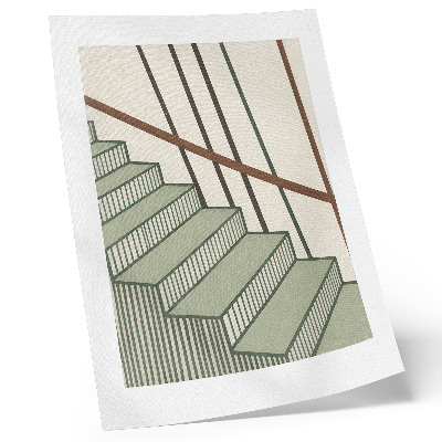 Plakat Geometrija stepenica dinamika minimalizam elegancija